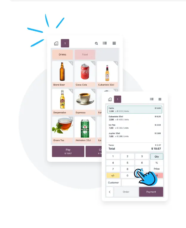 Catering Odoo UI