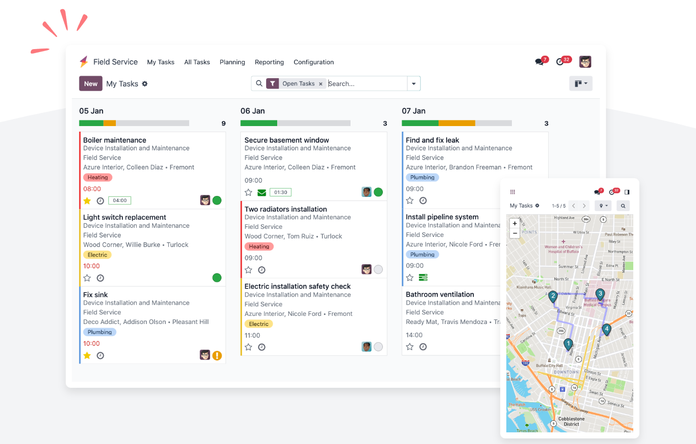 Odoo Services Illustration